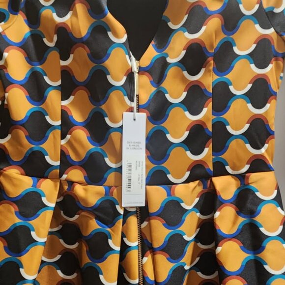 Closet Gold Mustard Dress NWT! - Picture 4 of 4